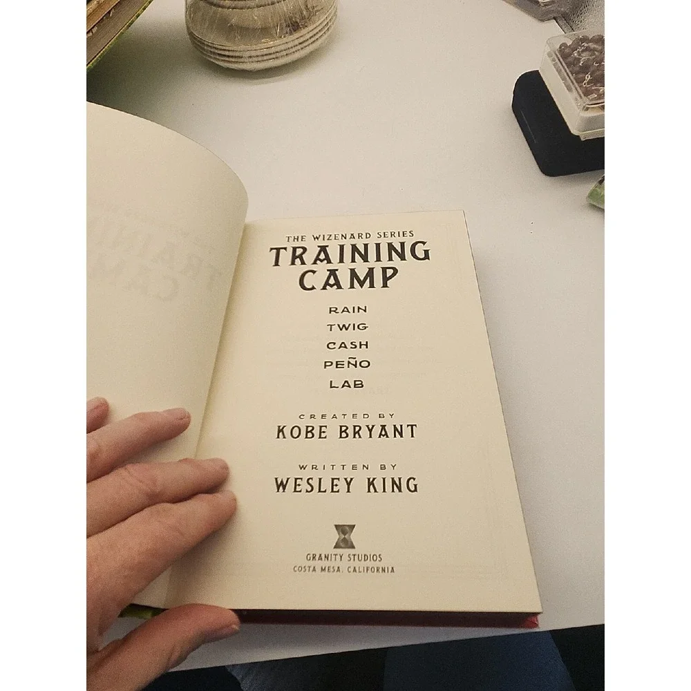 The Wizenard Series Training Camp by Wesley King Kobe Bryant 2019 Hardcover